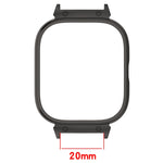 For Redmi Watch 4 Metal Frame Watch Protective Case, Silver, Black, Gold, Rose Gold