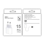 PD35W USB-C / Type-C 埠充電器 適用 iPhone / iPad 系列，歐規插頭，歐規插頭