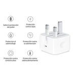 PD35W USB-C / Type-C 埠充電器，附 1 米 Type-C 對 Type-C 數據線，英規插頭，英規插頭 + Type-C 線