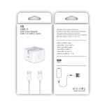 PD35W USB-C / Type-C 埠充電器，附 1 米 Type-C 對 Type-C 數據線，英規插頭，英規插頭 + Type-C 線