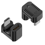 Type-C母轉Micro USB公轉接器 數據充電傳輸，Type-C母轉Micro公U型背，Type-C母轉Micro公U型前，Type-C母轉Micro公右彎，Type-C母轉Micro公左彎