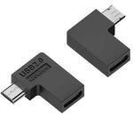 Type-C母轉Micro USB公轉接器 數據充電傳輸，Type-C母轉Micro公U型背，Type-C母轉Micro公U型前，Type-C母轉Micro公右彎，Type-C母轉Micro公左彎