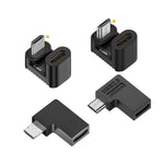 Type-C母轉Micro USB公轉接器 數據充電傳輸，Type-C母轉Micro公U型背，Type-C母轉Micro公U型前，Type-C母轉Micro公右彎，Type-C母轉Micro公左彎
