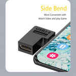 Type-C母轉Micro USB公轉接器 數據充電傳輸，Type-C母轉Micro公U型背，Type-C母轉Micro公U型前，Type-C母轉Micro公右彎，Type-C母轉Micro公左彎