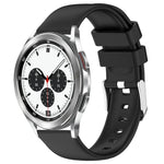 20mm Smooth Solid Color Silicone Watch Band, For Samsung  Galaxy Watch 4 Classic 42mm, For Samsung Galaxy Watch Active 2 44mm, For Samsung Galaxy Watch Active 2 40mm, For Samsung Galaxy Watch 42mm