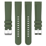 20mm Smooth Solid Color Silicone Watch Band, For Samsung  Galaxy Watch 4 Classic 42mm, For Samsung Galaxy Watch Active 2 44mm, For Samsung Galaxy Watch Active 2 40mm, For Samsung Galaxy Watch 42mm