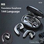 M8 降噪智能語音翻譯 TWS 藍牙耳機 144 種語言翻譯耳機，M8
