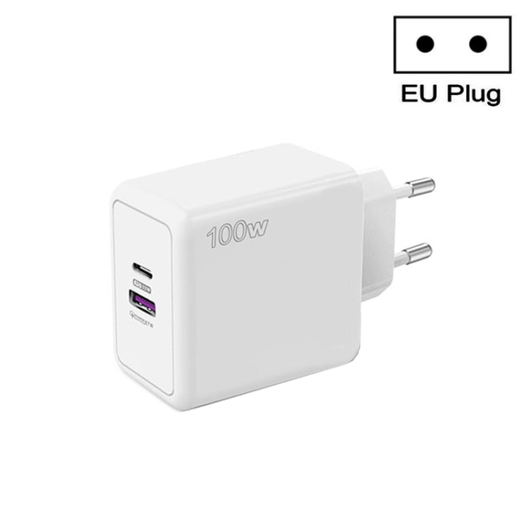 USB 67W / Type-C PD 33W 超快速充電 全協議手機充電器，歐規插頭，歐規插頭