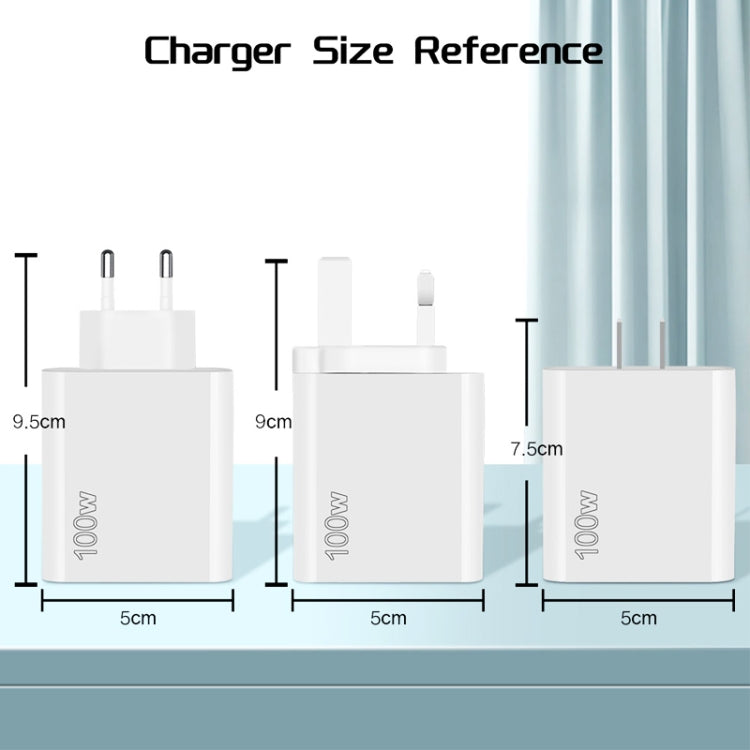USB 67W / Type-C PD 33W 超快速充電 全協議手機充電器，歐規插頭，歐規插頭