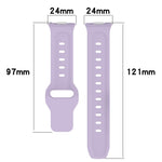 Wavy Dot Texture Silicone Sports Watch Band, For Huawei Watch Fit 3