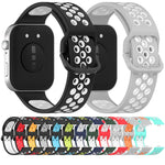 Two Color Silicone Sports Watch Band, For Huawei Watch Fit 3
