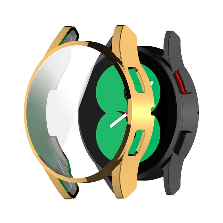全覆蓋TPU電鍍錶殼，適用於Samsung Galaxy Watch FE 40mm