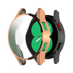 全覆蓋TPU電鍍錶殼，適用於Samsung Galaxy Watch FE 40mm