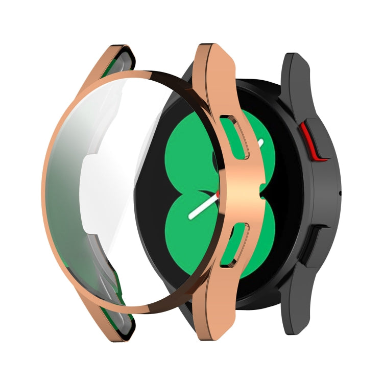 全覆蓋TPU電鍍錶殼，適用於Samsung Galaxy Watch FE 40mm