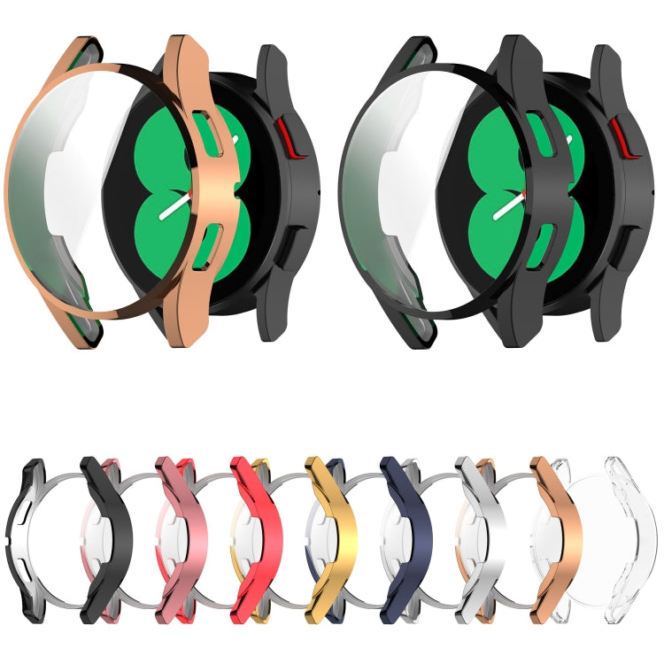 全覆蓋TPU電鍍錶殼，適用於Samsung Galaxy Watch FE 40mm