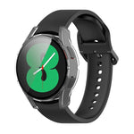 適用於 Samsung Galaxy Watch FE 40mm PC + 強化玻璃膜一體成型錶殼保護套
