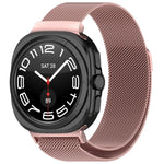 適用於 Samsung Galaxy Watch Ultra 47mm 米蘭磁吸金屬鋼錶帶