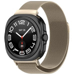 適用於 Samsung Galaxy Watch Ultra 47mm 米蘭磁吸金屬鋼錶帶