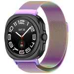 適用於 Samsung Galaxy Watch Ultra 47mm 米蘭磁吸金屬鋼錶帶
