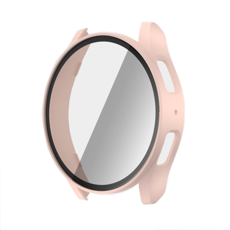 PC + 強化玻璃一體成型錶殼保護套，適用於 Samsung Galaxy Watch 7 44mm、Samsung Galaxy Watch 7 40mm