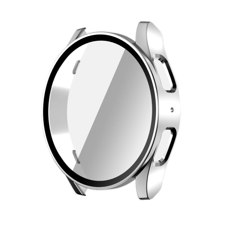PC + 強化玻璃一體成型錶殼保護套，適用於 Samsung Galaxy Watch 7 44mm、Samsung Galaxy Watch 7 40mm