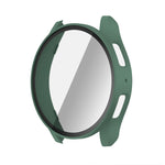 PC + 強化玻璃一體成型錶殼保護套，適用於 Samsung Galaxy Watch 7 44mm、Samsung Galaxy Watch 7 40mm