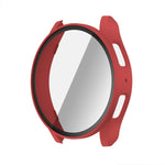 PC + 強化玻璃一體成型錶殼保護套，適用於 Samsung Galaxy Watch 7 44mm、Samsung Galaxy Watch 7 40mm