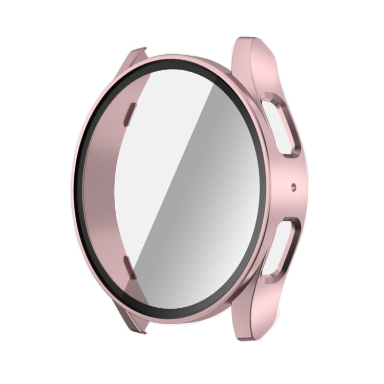 PC + 強化玻璃一體成型錶殼保護套，適用於 Samsung Galaxy Watch 7 44mm、Samsung Galaxy Watch 7 40mm