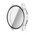PC + 強化玻璃一體成型錶殼保護套，適用於 Samsung Galaxy Watch 7 44mm、Samsung Galaxy Watch 7 40mm