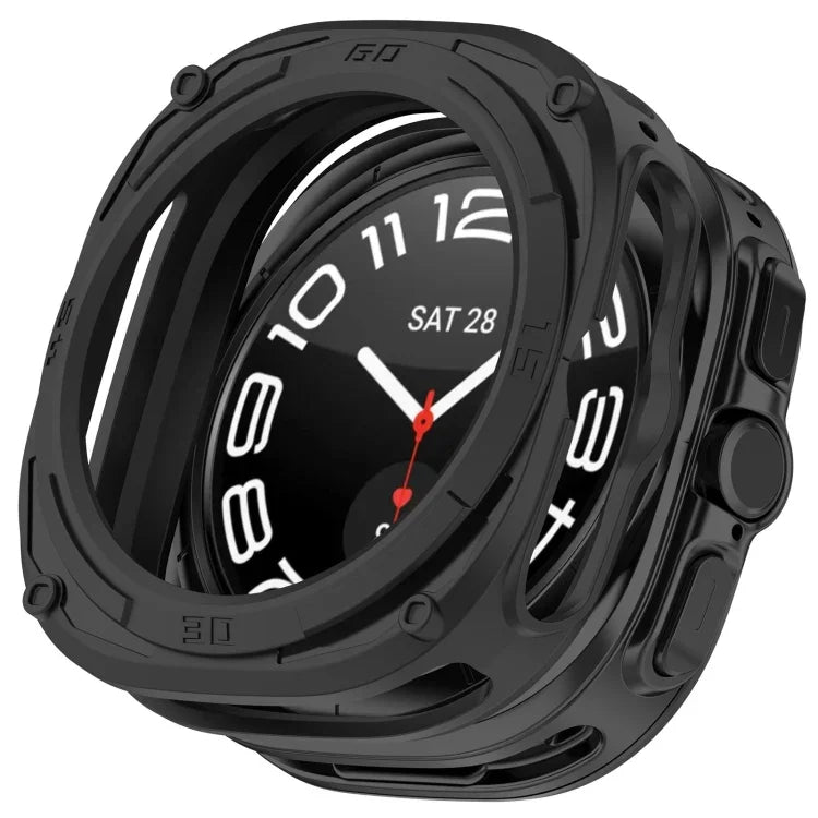 裝甲 TPU 錶殼保護套，適用於 Samsung Galaxy Watch Ultra 47mm / Ultra 2025
