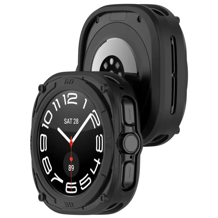裝甲 TPU 錶殼保護套，適用於 Samsung Galaxy Watch Ultra 47mm / Ultra 2025