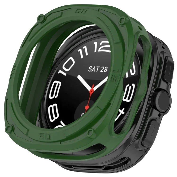 裝甲 TPU 錶殼保護套，適用於 Samsung Galaxy Watch Ultra 47mm / Ultra 2025