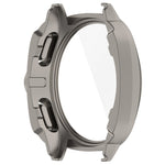 PC + 強化玻璃膜一體式錶殼保護套，適用於 Samsung Galaxy Watch 7 40mm
