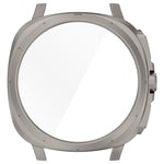 PC + 強化玻璃膜一體式錶殼保護套，適用於 Samsung Galaxy Watch 7 40mm