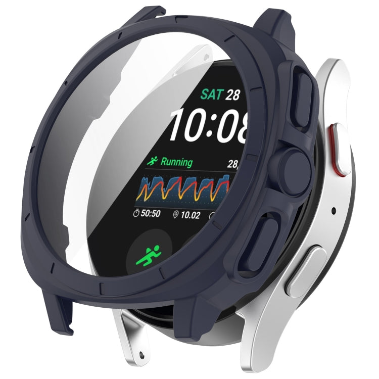 PC + 強化玻璃膜一體式錶殼保護套，適用於 Samsung Galaxy Watch 7 40mm