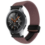 22mm Magnetic Buckle Braided Watch Band, For Samsung Galaxy Gear S3 Classic, For Samsung Galaxy Watch 46mm