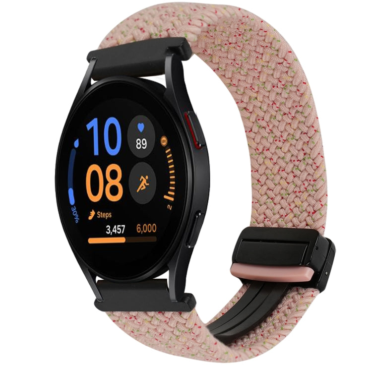 20mm 磁扣編織錶帶，適用於 Samsung Galaxy Watch FE 40mm，適用於 Samsung Galaxy Watch 6 Classic