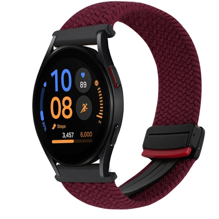 20mm 磁扣編織錶帶，適用於 Samsung Galaxy Watch FE 40mm，適用於 Samsung Galaxy Watch 6 Classic