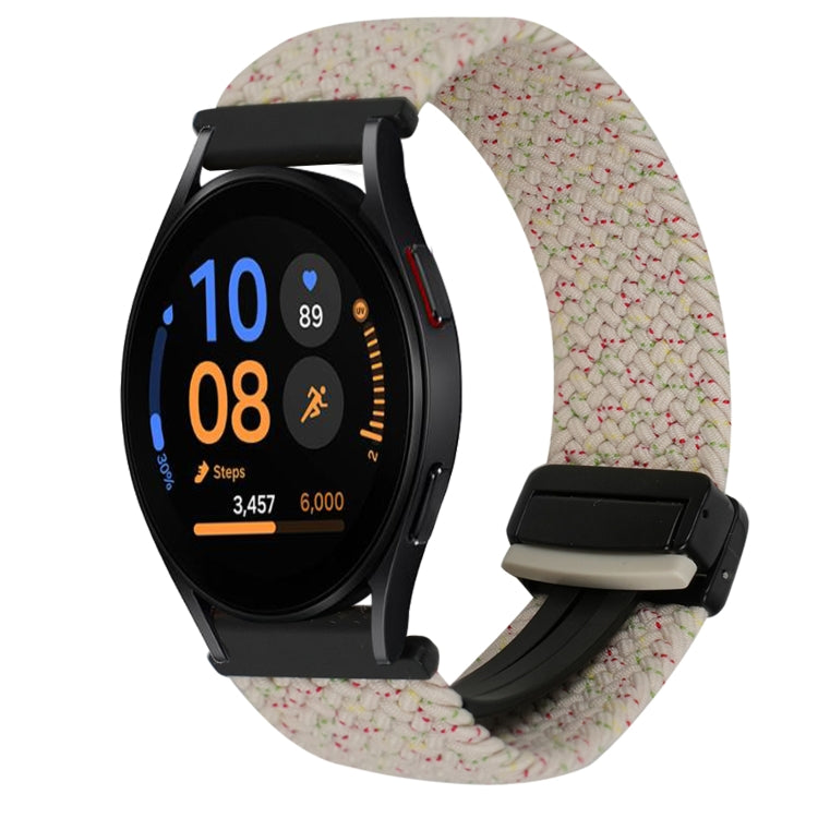 20mm 磁扣編織錶帶，適用於 Samsung Galaxy Watch FE 40mm，適用於 Samsung Galaxy Watch 6 Classic