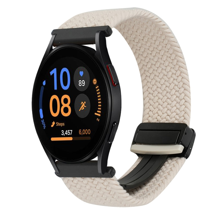 20mm 磁扣編織錶帶，適用於 Samsung Galaxy Watch FE 40mm，適用於 Samsung Galaxy Watch 6 Classic