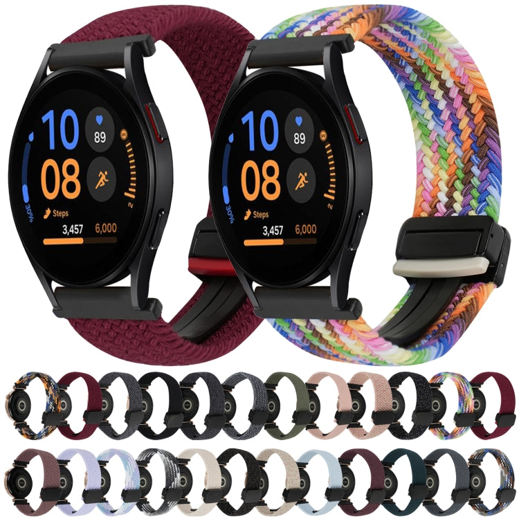 20mm 磁扣編織錶帶，適用於 Samsung Galaxy Watch FE 40mm，適用於 Samsung Galaxy Watch 6 Classic