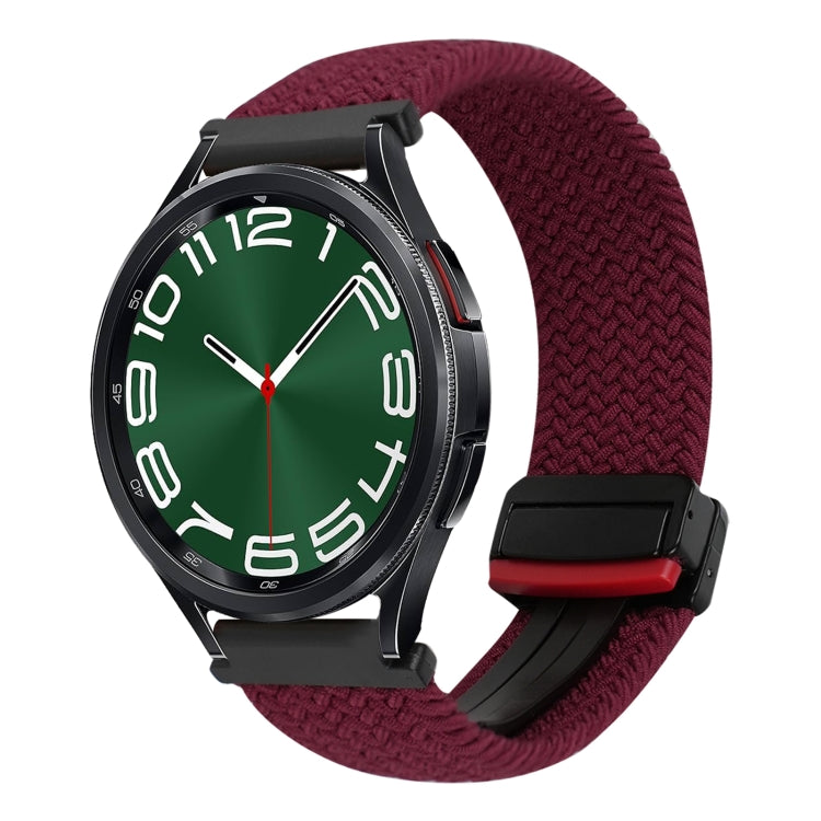 20mm 磁扣編織錶帶，適用於 Samsung Galaxy Watch FE 40mm，適用於 Samsung Galaxy Watch 6 Classic