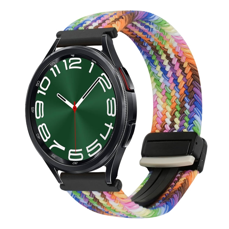 20mm 磁扣編織錶帶，適用於 Samsung Galaxy Watch FE 40mm，適用於 Samsung Galaxy Watch 6 Classic