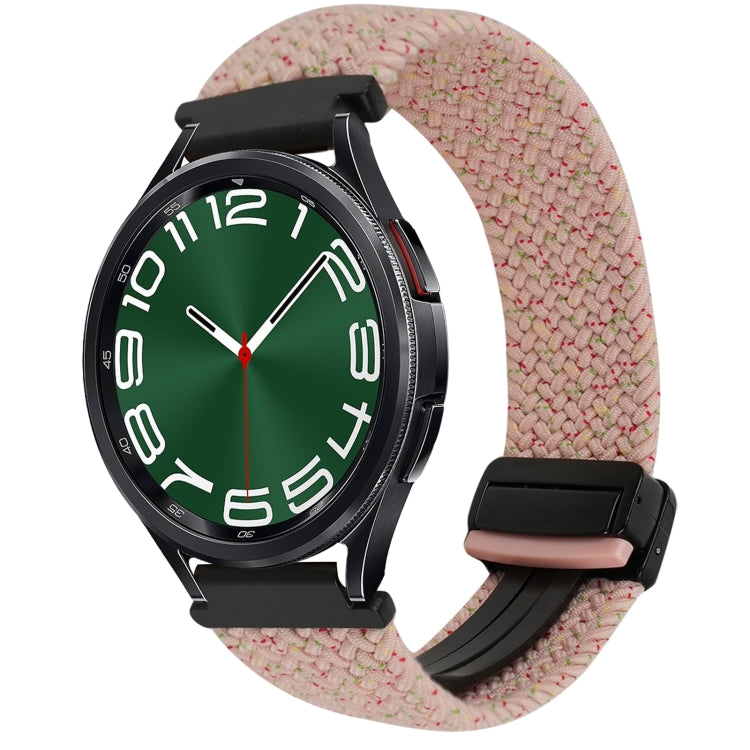 20mm 磁扣編織錶帶，適用於 Samsung Galaxy Watch FE 40mm，適用於 Samsung Galaxy Watch 6 Classic