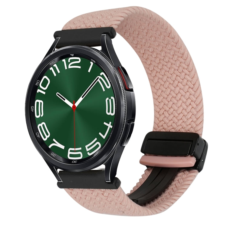 20mm 磁扣編織錶帶，適用於 Samsung Galaxy Watch FE 40mm，適用於 Samsung Galaxy Watch 6 Classic