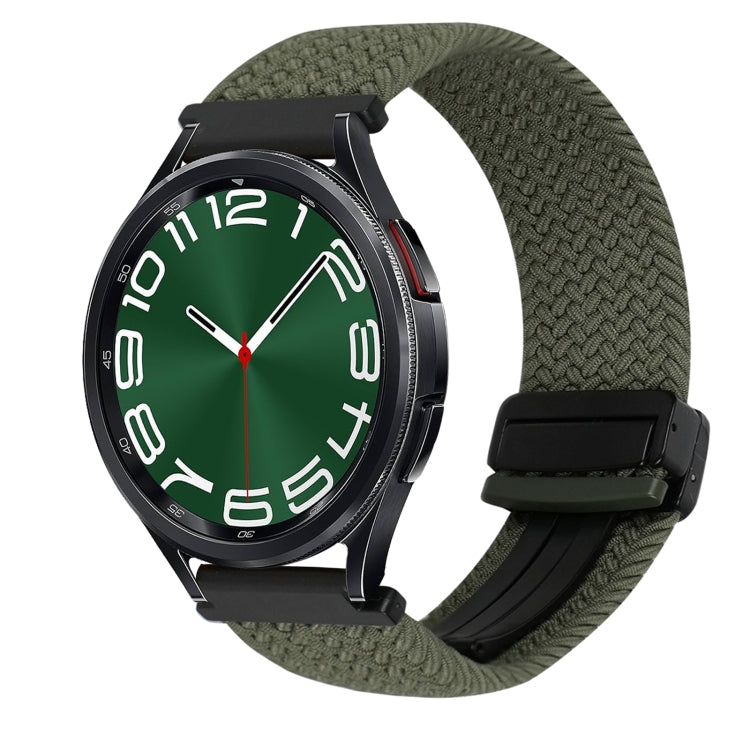20mm 磁扣編織錶帶，適用於 Samsung Galaxy Watch FE 40mm，適用於 Samsung Galaxy Watch 6 Classic