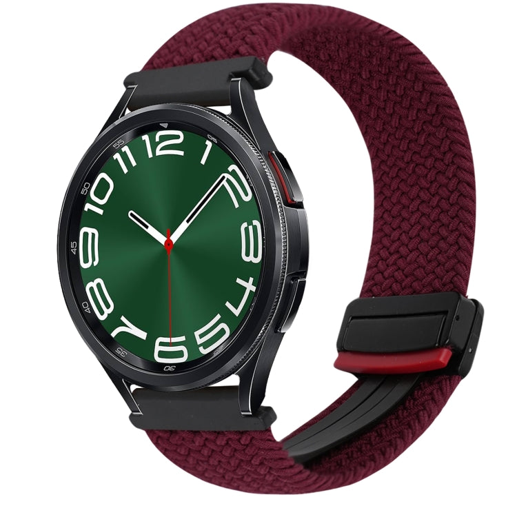 20mm 磁扣編織錶帶，適用於 Samsung Galaxy Watch FE 40mm，適用於 Samsung Galaxy Watch 6 Classic