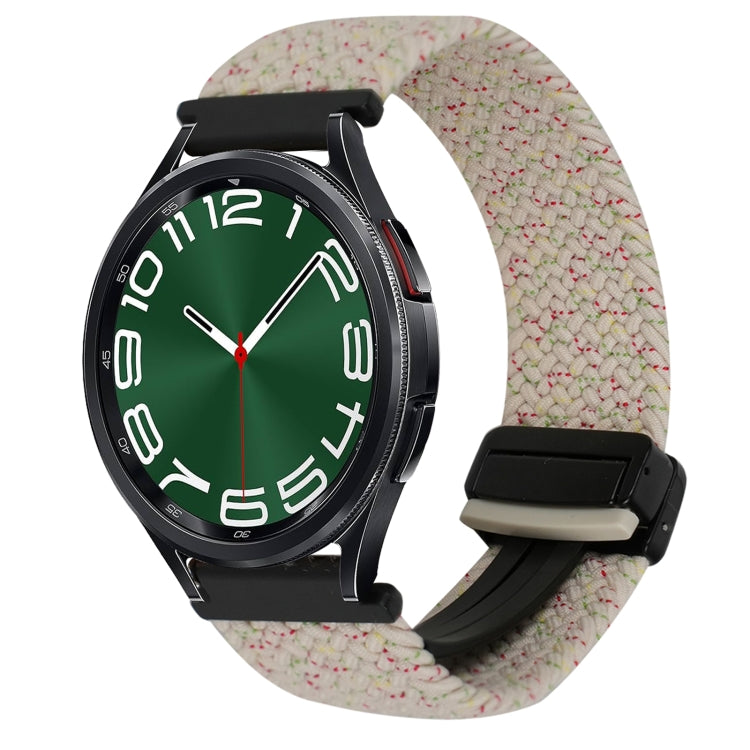 20mm 磁扣編織錶帶，適用於 Samsung Galaxy Watch FE 40mm，適用於 Samsung Galaxy Watch 6 Classic