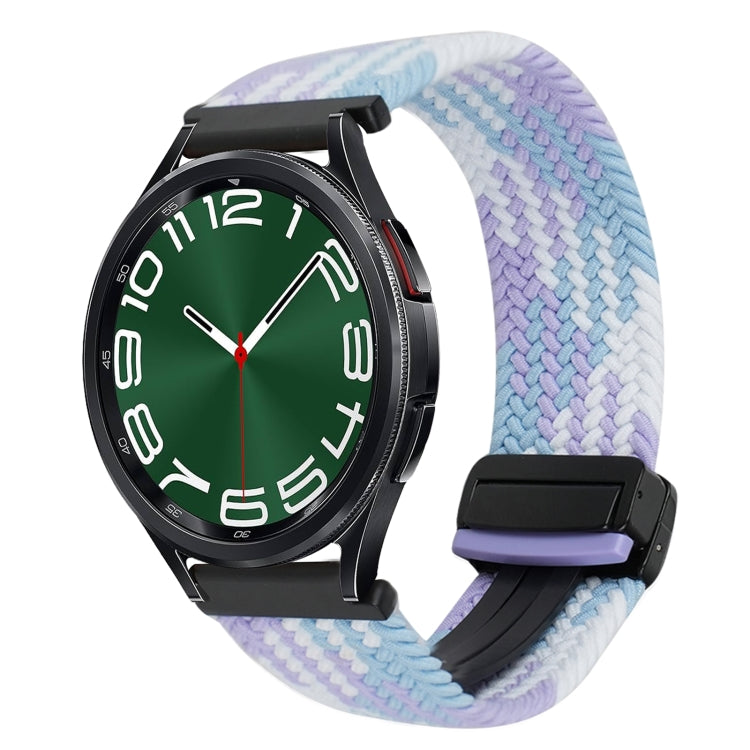 20mm 磁扣編織錶帶，適用於 Samsung Galaxy Watch FE 40mm，適用於 Samsung Galaxy Watch 6 Classic