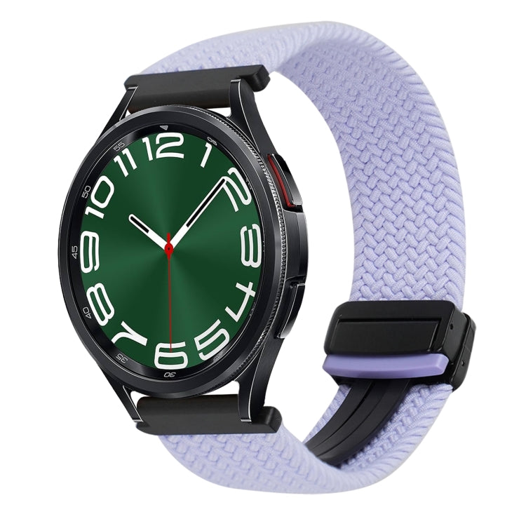 20mm 磁扣編織錶帶，適用於 Samsung Galaxy Watch FE 40mm，適用於 Samsung Galaxy Watch 6 Classic